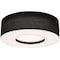 Afx Montclair 30in. LED Flush Mount, Black Finish MCF3044L5AJUD-BK - alternate 1